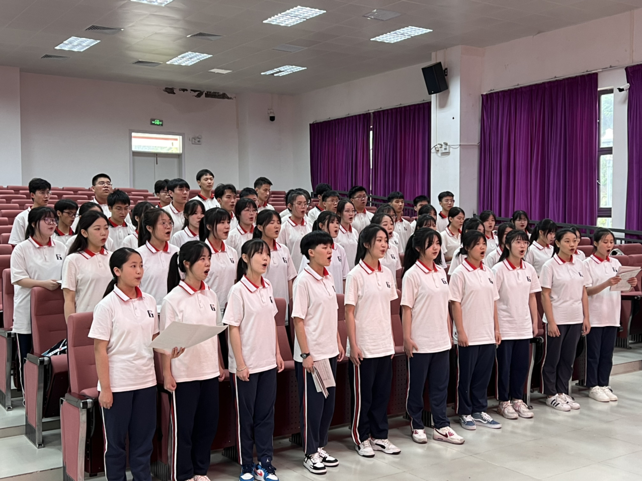 据悉,博师高级中学是我县乡村"复兴少年宫"特色项目——"经典传唱"