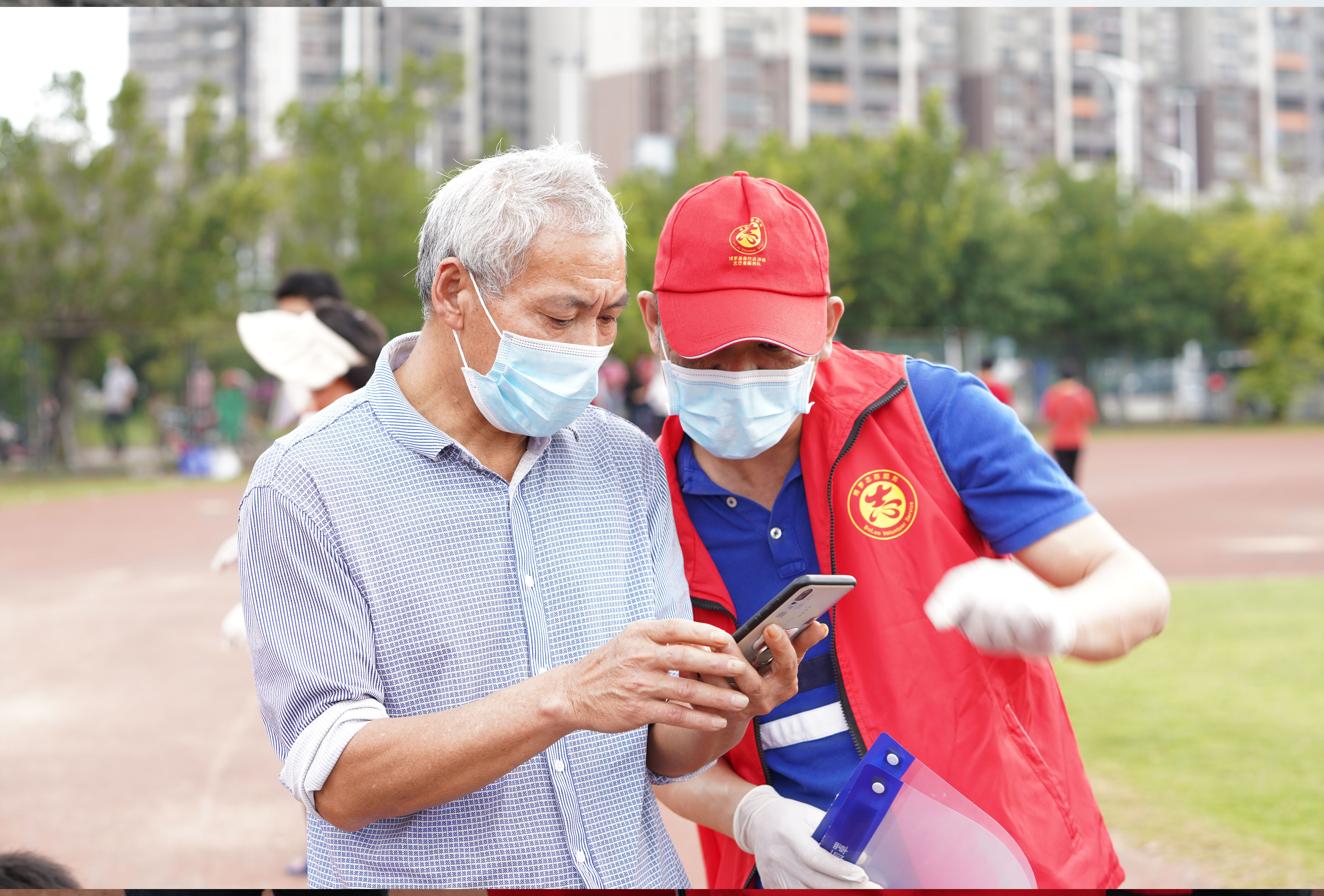 博罗县自然资源局党员志愿者争当防疫先锋